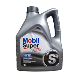ACEITE 10W40 SINTETICO MOBIL SUPER 2000 4LTS